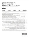 IEEE Transactions on Network and Service Management杂志封面